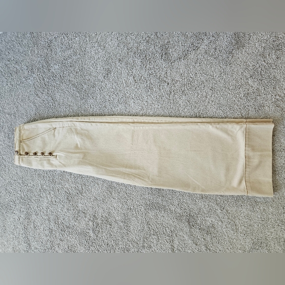 🎉HP🎉 NWT Tory Burch Twill Button Front Trouser - Picture 10 of 14